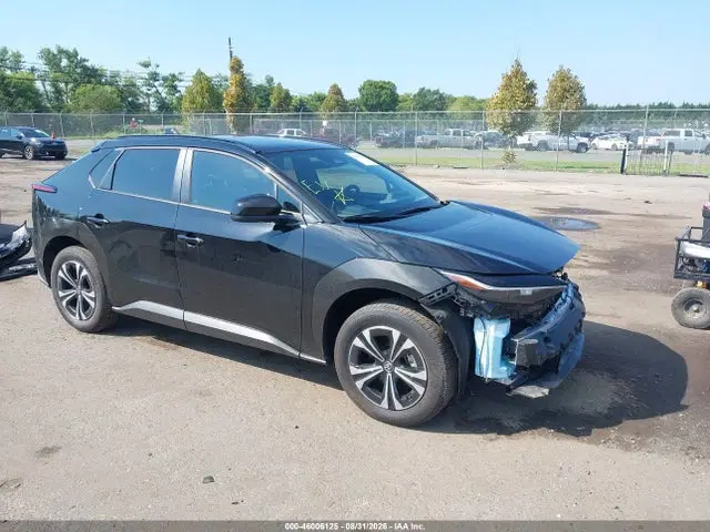 JTMABACA5RA079214 — 2024 Toyota BZ4X XLE, Передняя часть (Front End), фото до ремонта