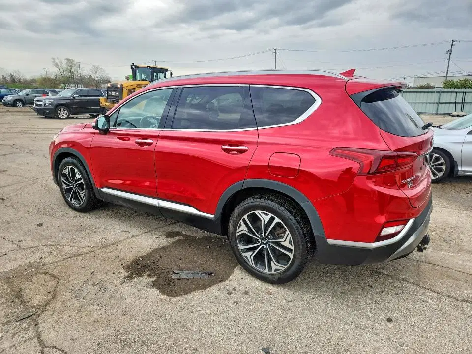 2020 HYUNDAI SANTA FE VIN 5NMS3CAA3LH231486 фото 2