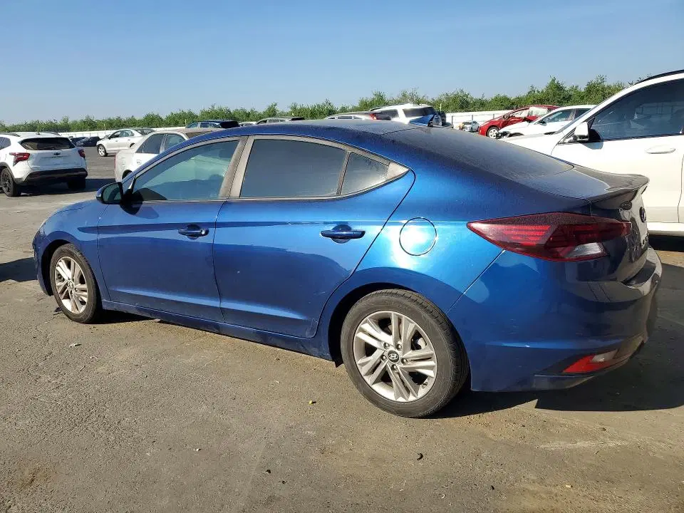 2019 Hyundai Elantra VIN 5NPD84LFXKH435440 фото 2