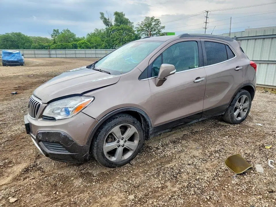 KL4CJASB9EB620835 — 2014 Buick Encore, Передняя часть, фото до ремонта