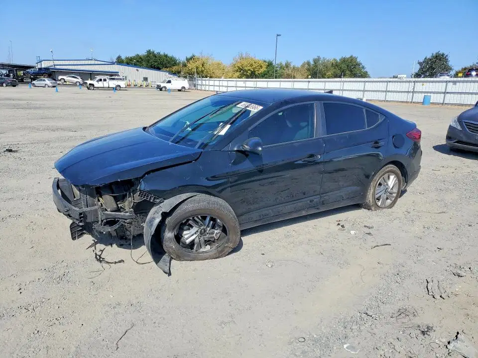 KMHD84LF8KU773095 — 2019 Hyundai Elantra, Передняя часть (Front End), фото до ремонта