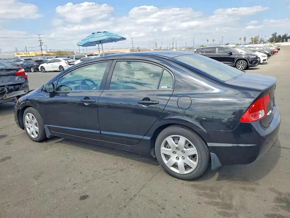 2008 HONDA CIVIC VIN JHMFA16578S001113 фото 2