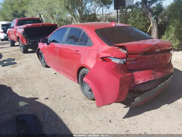 2021 Toyota COROLLA LE VIN 5YFEPMAE9MP232790 фото 3