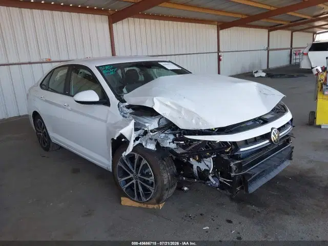 3VWBW7BU6TM013155 — 2026 Volkswagen Jetta Sport, Передняя часть (Front End), фото до ремонта