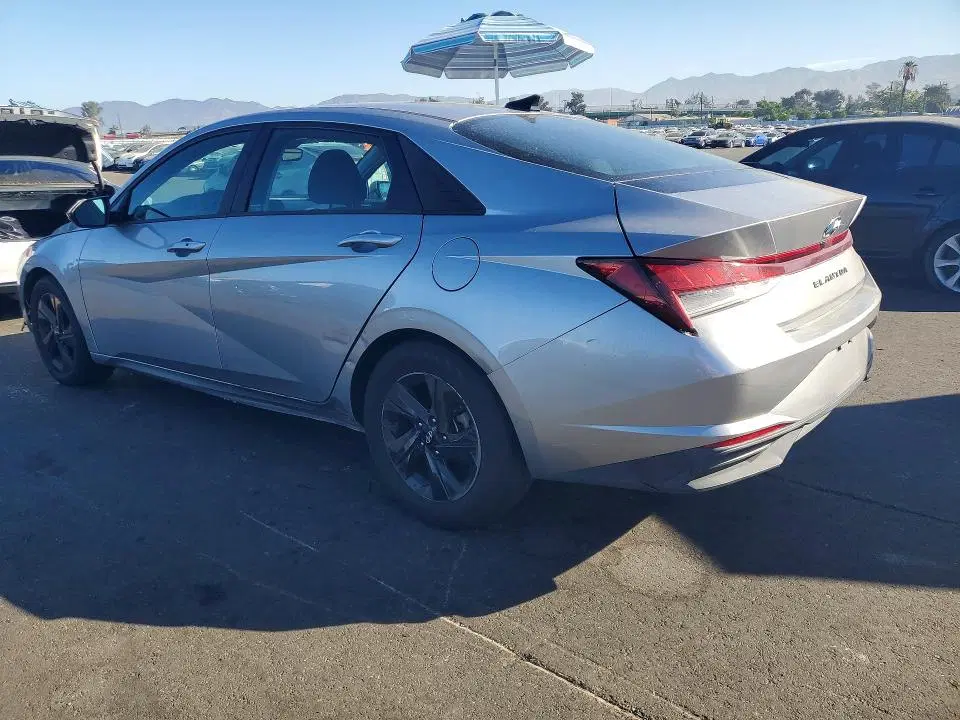 2021 HYUNDAI ELANTRA VIN 5NPLM4AG2MH030050 фото 2