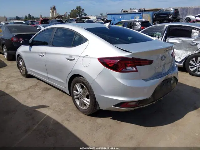 2019 Hyundai ELANTRA SEL VIN 5NPD84LF4KH478316 фото 3