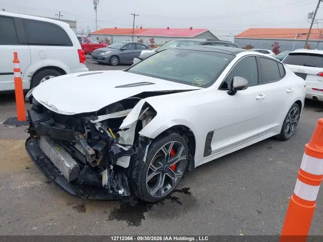 2019 KIA STINGER GT VIN KNAE35LC7K6066865 фото 2