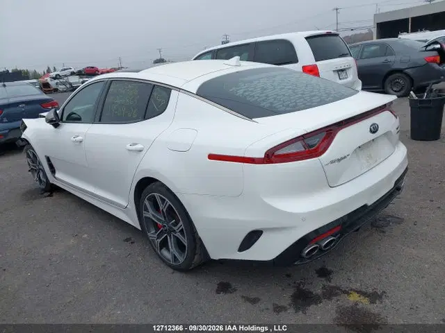 2019 KIA STINGER GT VIN KNAE35LC7K6066865 фото 3