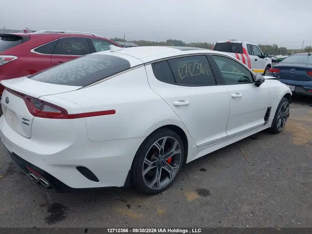 2019 KIA STINGER GT VIN KNAE35LC7K6066865 фото 4