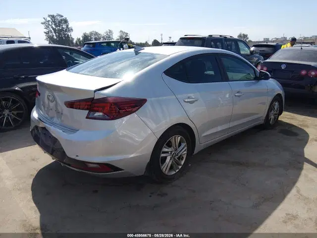 2019 Hyundai ELANTRA SEL VIN 5NPD84LF4KH478316 фото 4