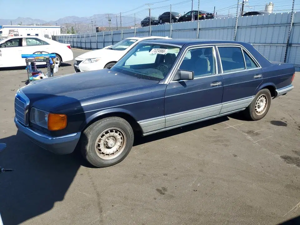 WDB12602212072448 — 1982 Mercedes-Benz 280, Передняя часть (Front End), фото до ремонта