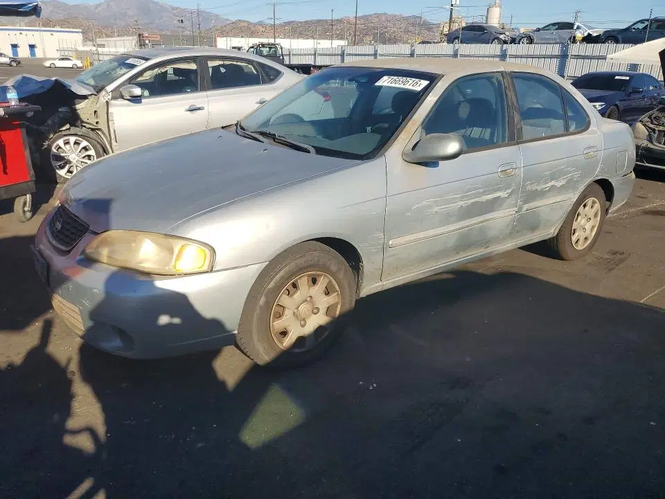 3N1CB51D02L605098 — 2002 Nissan Sentra, Боковая часть (Side), фото до ремонта