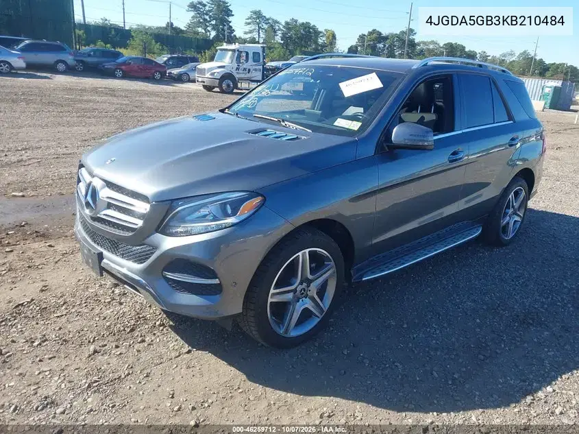 2019 Mercedes-Benz Gle 400 4Matic VIN 4JGDA5GB3KB210484 фото 3
