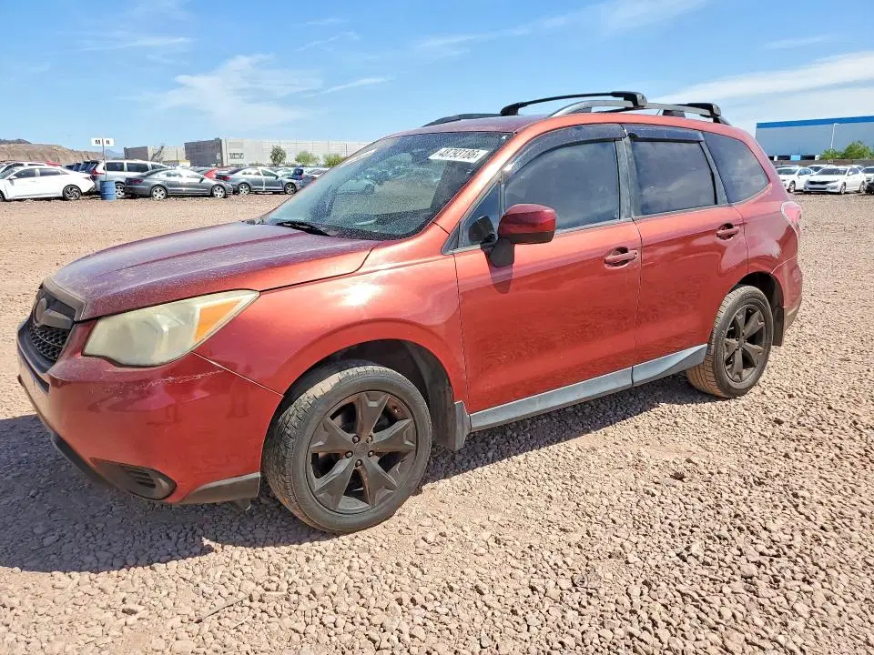 JF2SJAEC0EH498824 — 2014 Subaru Forester, Мелкие вмятины и царапины (Minor Dent/Scratches), фото до ремонта