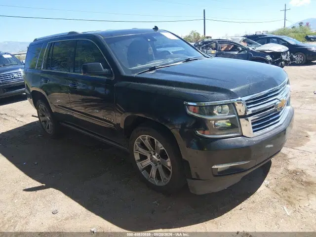 1GNSKCKC2FR108014 — 2015 Chevrolet Tahoe LTZ, Правый бок (Right Side), фото до ремонта