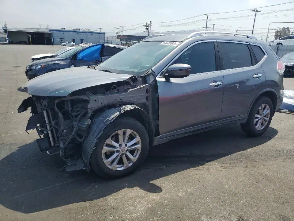 KNMAT2MV6GP694580 — 2016 Nissan Rogue, Передняя часть, фото до ремонта