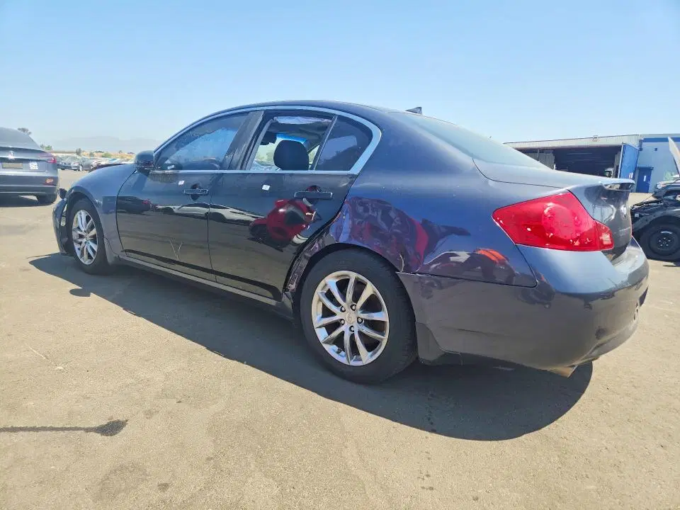 2008 INFINITI G35 VIN JNKBV61E38M224115 фото 2