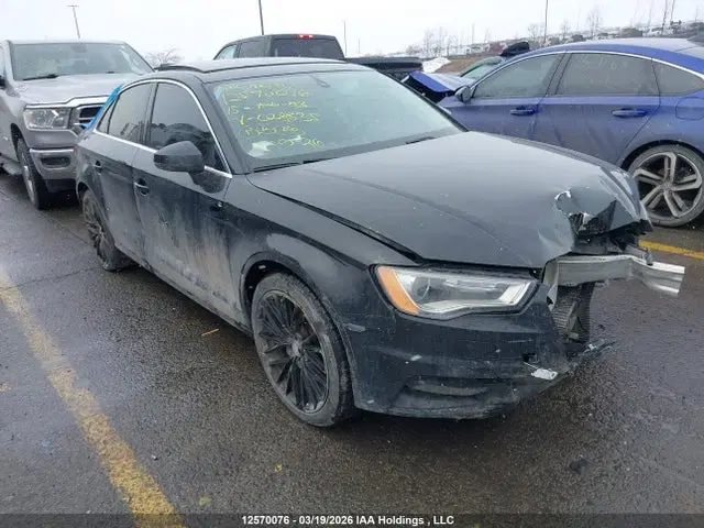 WAUACRFF8F1028835 — 2015 Audi A3, Front, фото до ремонта