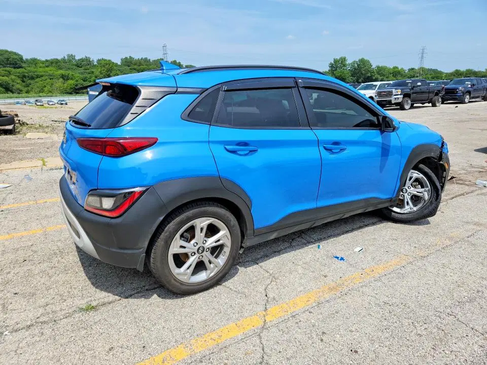 2022 HYUNDAI KONA VIN KM8K32AB7NU862168 фото 3