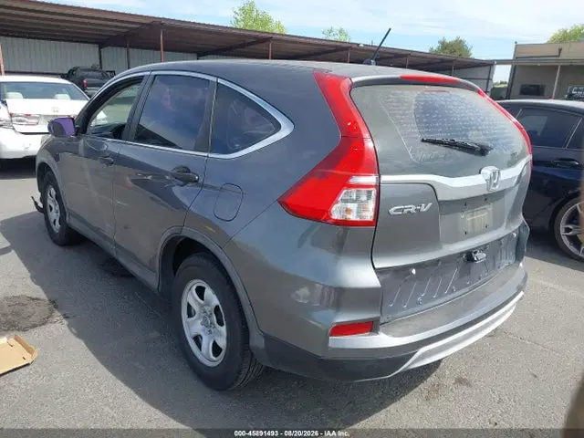 2015 Honda CR-V LX VIN 3CZRM3H31FG704928 фото 3