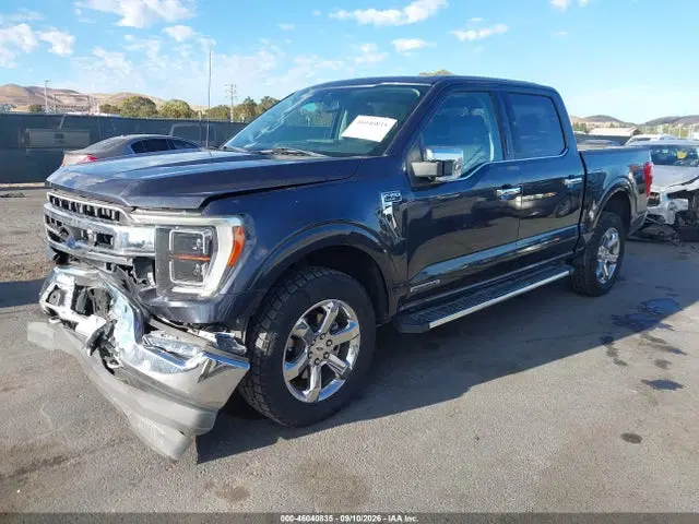 2022 Ford F-150 Lariat VIN 1FTFW1ED5NFA72133 фото 2