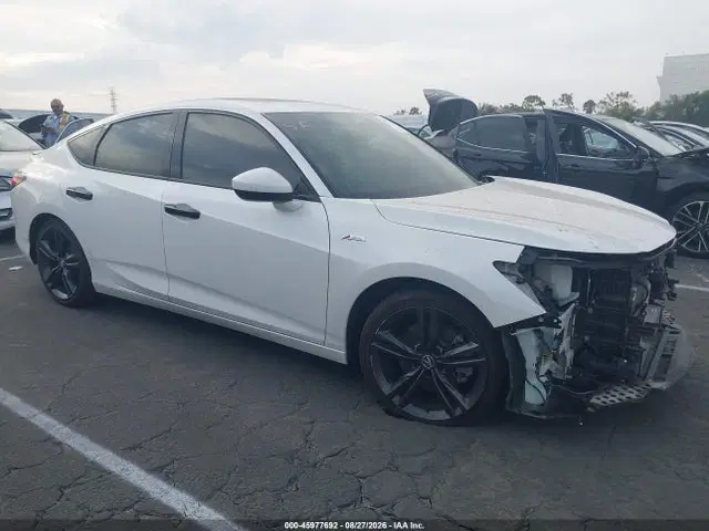 19UDE4H35PA002440 — 2023 Acura Integra A-Spec, Левый бок (Left Side), фото до ремонта