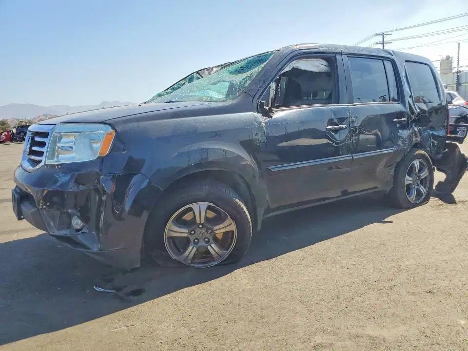 5FNYF3H32FB034484 — 2015 Honda Pilot, Опрокидывание, фото до ремонта