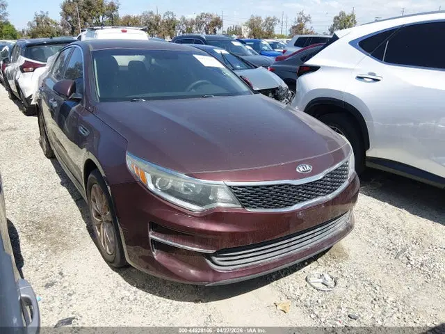 5XXGT4L38HG141377 — 2017 Kia Optima LX, Задняя часть слева (Left Rear), фото до ремонта
