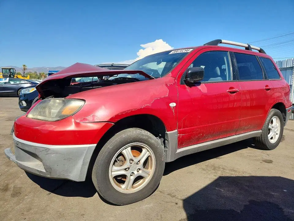 JA4LX31G83U029906 — 2003 Mitsubishi Outlander, Механические повреждения (Mechanical), фото до ремонта