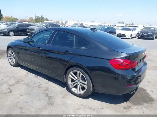 2018 BMW 430i Gran Coupe VIN WBA4J1C50JBM10733 фото 3