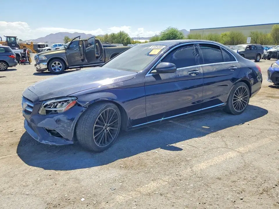 W1KWF8DB2LR572776 — 2020 Mercedes-Benz C, Передняя часть (Front End), фото до ремонта