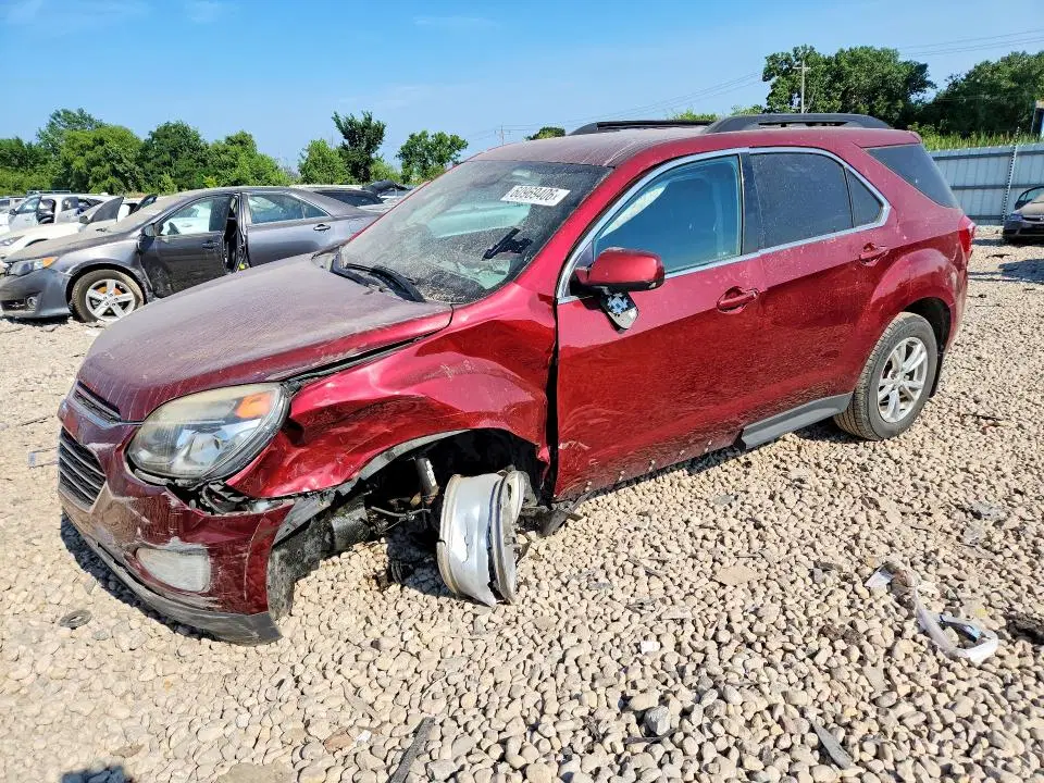 2GNALCEK4H1532060 — 2017 Chevrolet Equinox, Передняя часть, фото до ремонта