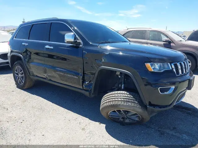 1C4RJEBMXJC514536 — 2018 Jeep Grand Cherokee Limited 4X2, Left & Right Side, фото до ремонта
