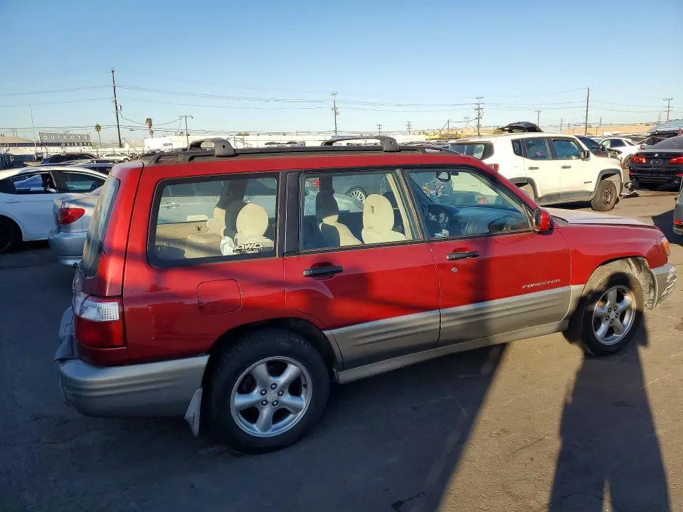 2001 SUBARU FORESTER VIN JF1SF65581H766002 фото 3