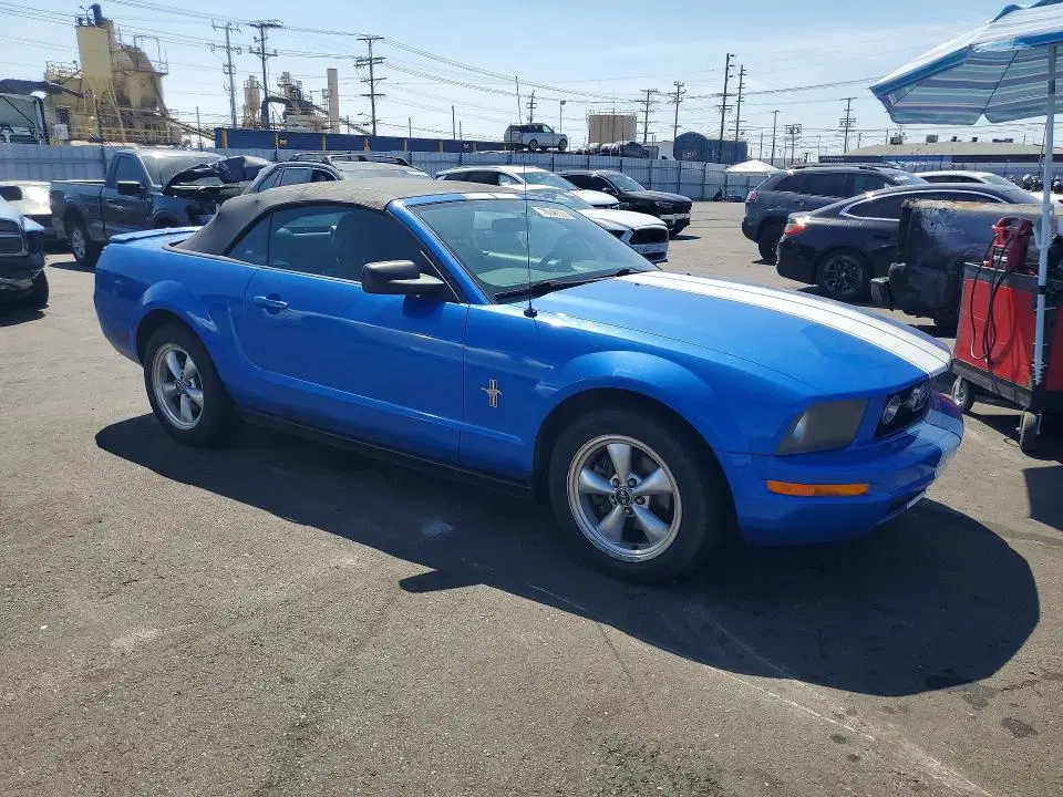 2007 FORD MUSTANG VIN 1ZVFT84N875244365 фото 4