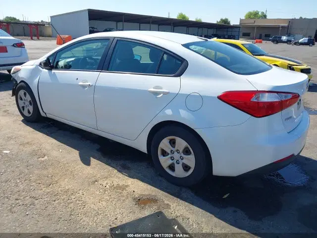 2015 KIA FORTE LX VIN KNAFX4A67F5291623 фото 3