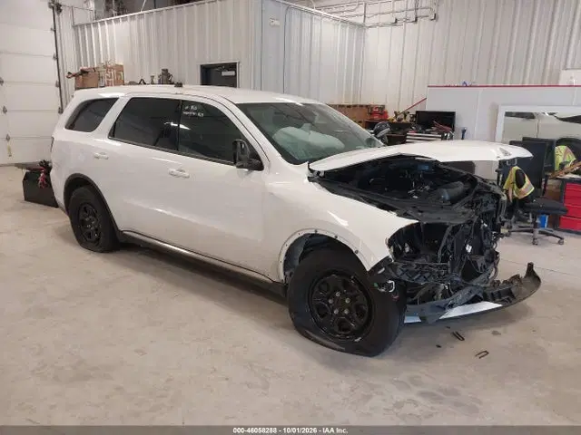 1C4RDJFG4RC185705 — 2024 Dodge Durango Pursuit AWD, Передняя часть (Front End), фото до ремонта