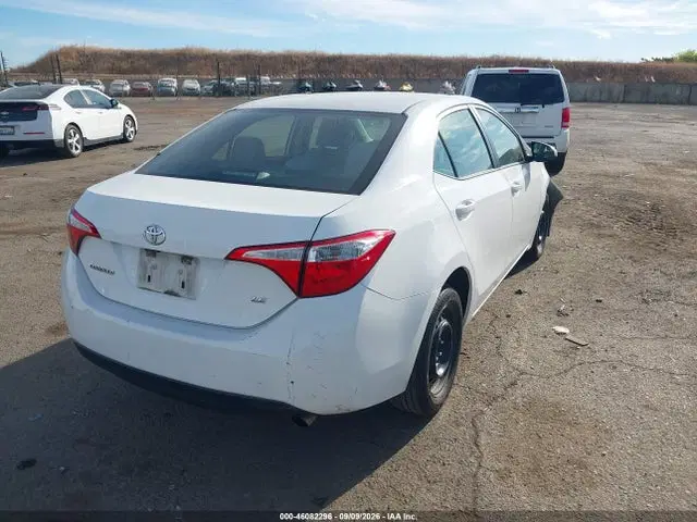 2015 Toyota COROLLA LE VIN 5YFBURHE4FP209242 фото 4
