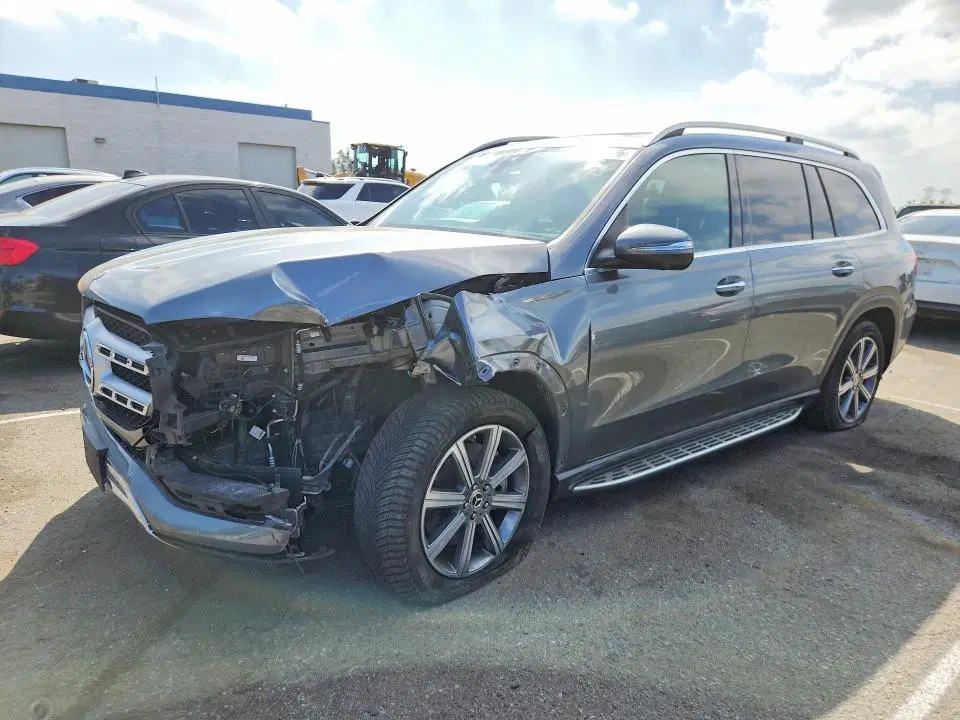 4JGFF5KEXLA141151 — 2020 Mercedes-Benz GLS, Передняя часть (Front End), фото до ремонта