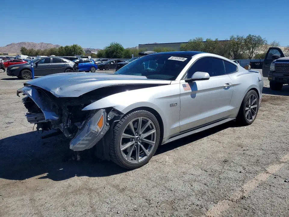 1FA6P8CFXH5302825 — 2017 Ford Mustang, Передняя часть (Front End), фото до ремонта