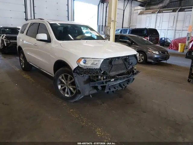 1C4RDJDG6FC801452 — 2015 Dodge Durango Limited, Передняя часть (Front End), фото до ремонта