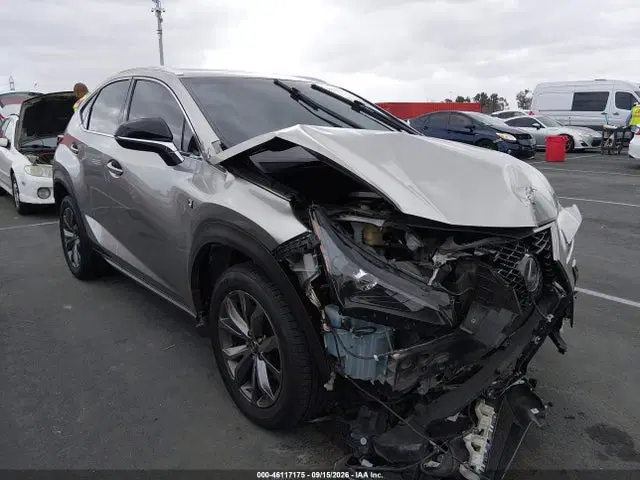 JTJYARBZ4K2127404 — 2019 Lexus Nx 300 F Sport, Передняя часть (Front End), фото до ремонта