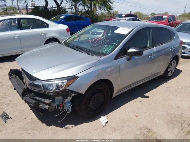 2019 Subaru Impreza VIN 4S3GTAA65K3725688 фото 2