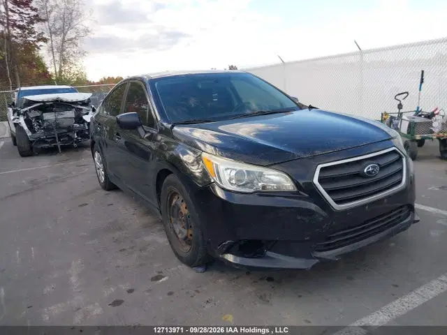 4S3BNCA63G3032075 — 2016 Subaru Legacy 2.5I, Передняя часть (Front), фото до ремонта