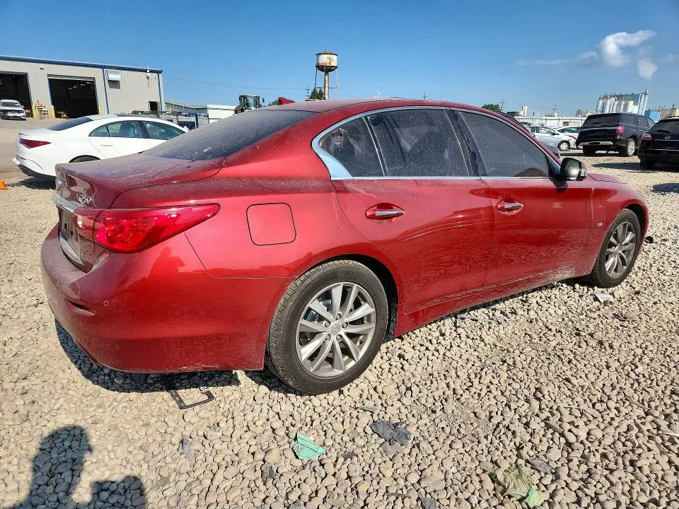 2014 INFINITI Q50 VIN JN1BV7AR4EM680696 фото 3