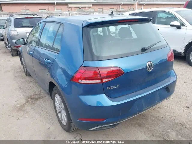 2020 Volkswagen Golf VIN 3VWG57AU7LM014373 фото 3