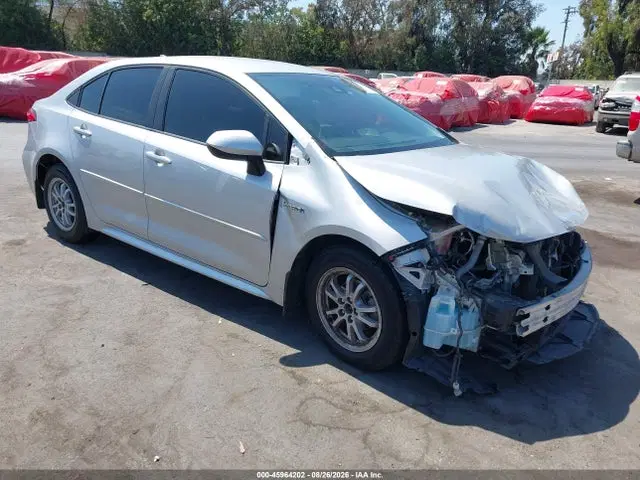 JTDEBRBE8LJ029791 — 2020 Toyota Corolla Hybrid LE, Передняя часть (Front End), фото до ремонта