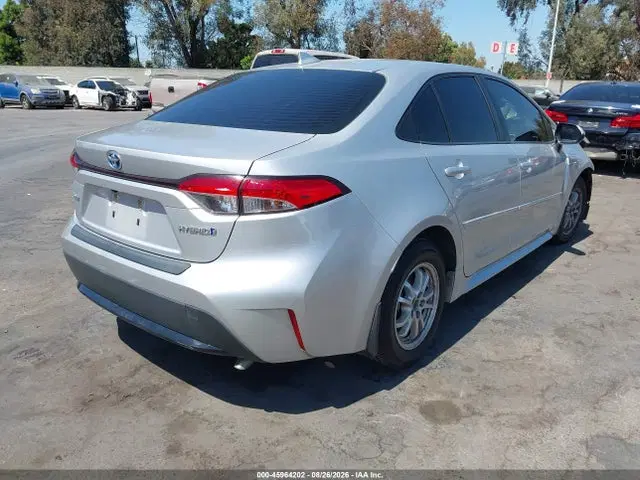 2020 Toyota Corolla Hybrid Le VIN JTDEBRBE8LJ029791 фото 4