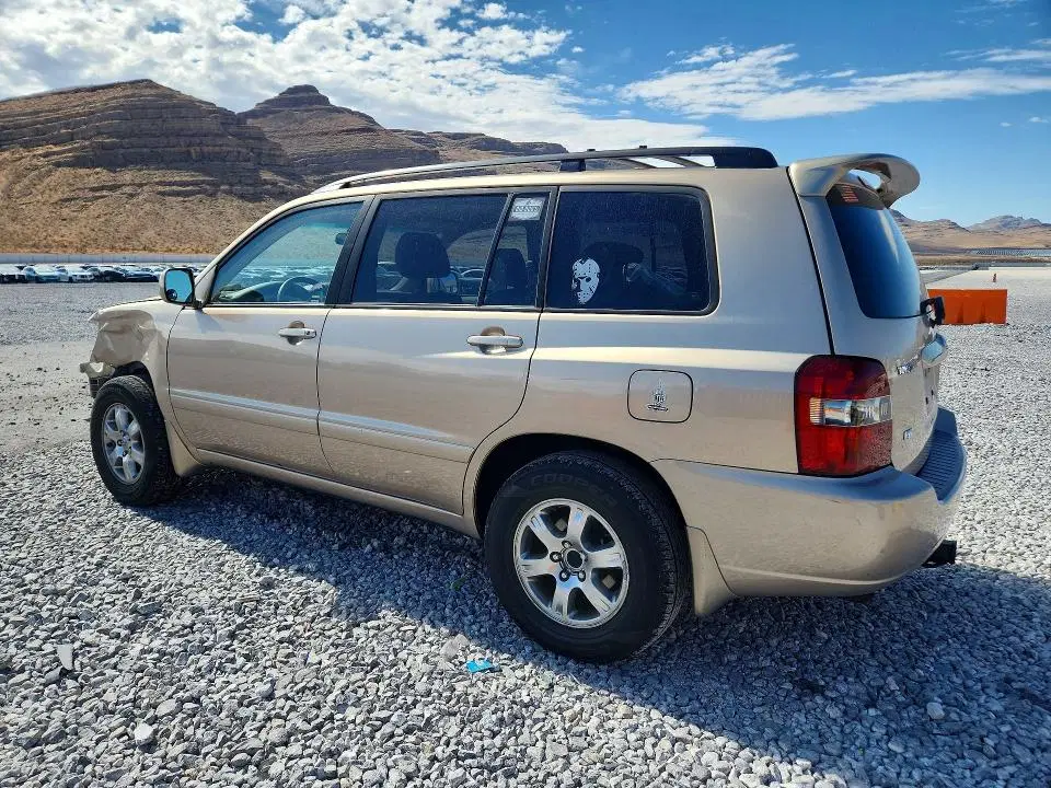 2004 TOYOTA HIGHLANDER VIN JTEGP21A340038062 фото 2