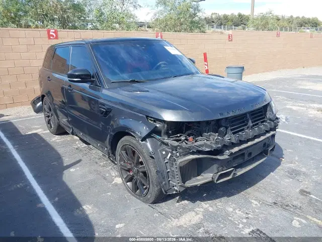 SALWS2RU4LA735190 — 2020 Land Rover Range Rover Sport Hst Mhev, Задняя часть, фото до ремонта